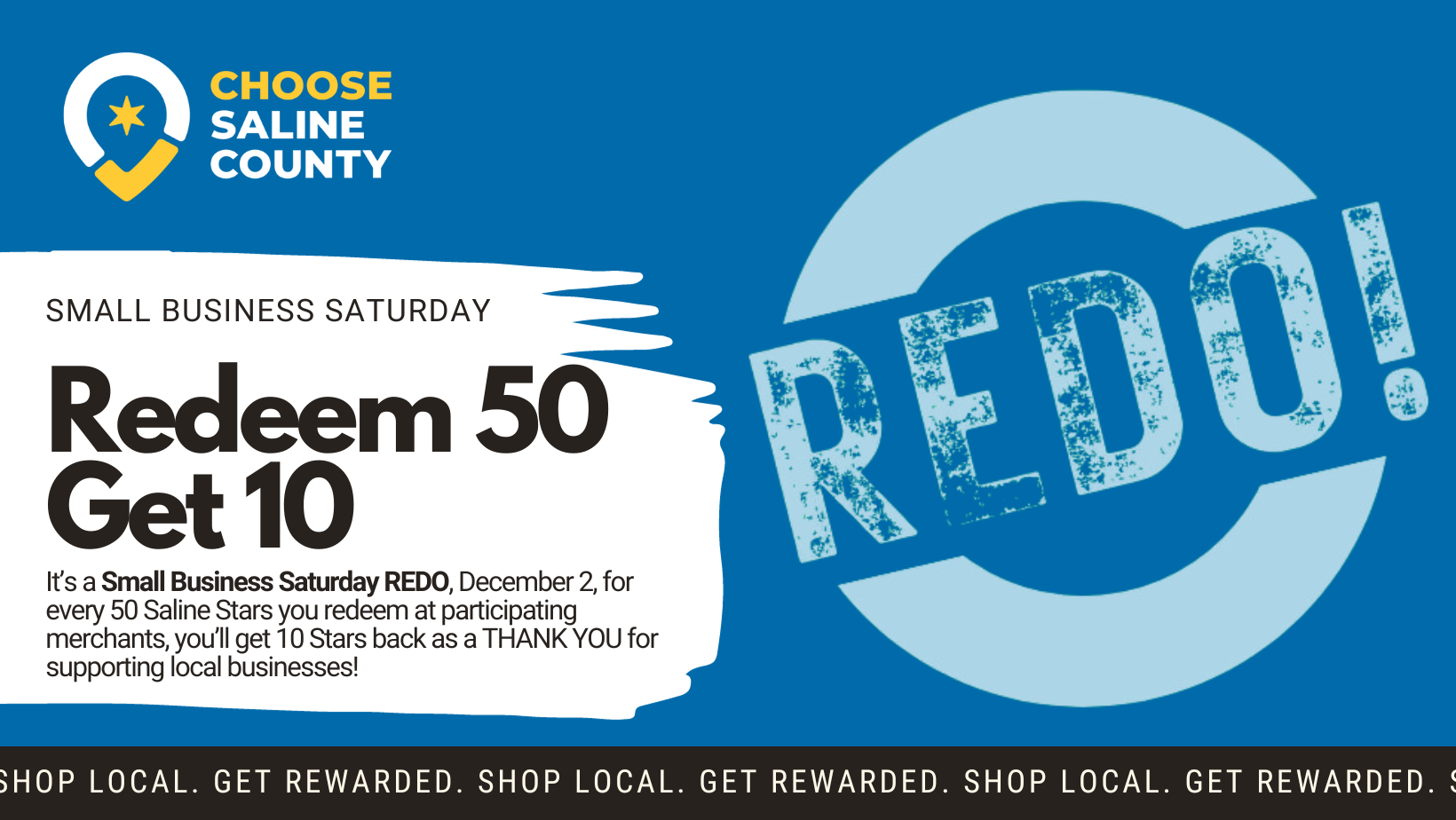 Small Business Saturday Redemption Redo - News Image